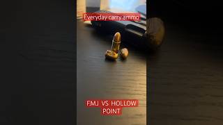 FMJ VS HOLLOW POINTS  EDC for beginners [upl. by Phalan669]