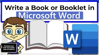 How to Create a Book or Booklet in Microsoft Word [upl. by Naek]