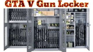 GTA 5 How To Open Your Gun Locker [upl. by Ysirhc]