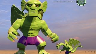 LEGO Marvels Avengers  Fin Fang Foom  Free Roam Gameplay HD 1080p [upl. by Zwick]