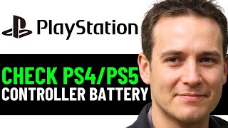 How To Check PS4  PS5 Controller Battery Life on Pc 2024 FULL GUIDE [upl. by Chil]