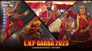 Lukshmi Vilas Palace Heritage Garba 2023  Vadodara  Navratri 2023 [upl. by Dulcie]