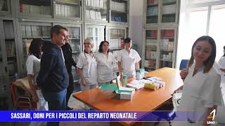 Sassari Doni per i piccoli del reparto neonatale [upl. by On]