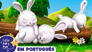 Desenho para Bebe  Coelhinhos dormindo  Canções para Bebe  Little Baby Bum em Português [upl. by Sheff]