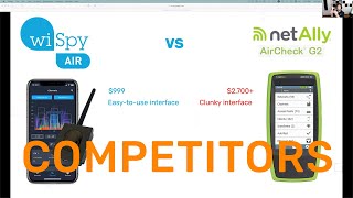 Competitors to WiSpy Air webinar part 2 [upl. by Naitirb871]