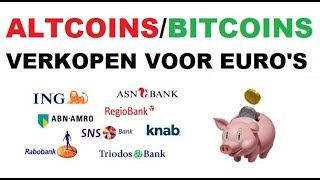 BITCOIN UITBETALEN IN EURO NAAR BANK IN NEDERLAND [upl. by Kcam]