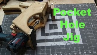 How to Make a Homemade Pocket Hole Jig [upl. by Naihr]