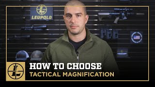 Riflescope Magnification Breakdown  How to Choose a Tactical Scope [upl. by Halbert934]