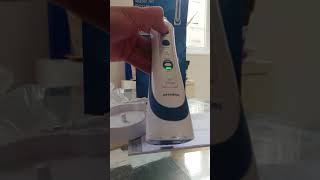 hydropulseur dentaire  nevadent WATER JET FLOSSER for oral hygiene  profesional dental care [upl. by Neeneg]