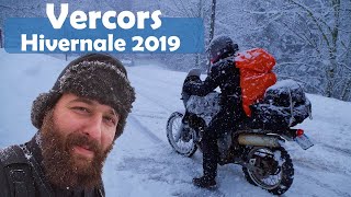 Hivernale du Vercors en 800 VFR mauvaise idée [upl. by Nhar]