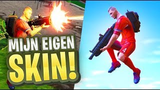 MIJN EIGEN SKIN MAKEN  Fortnite 73 [upl. by Leshia]