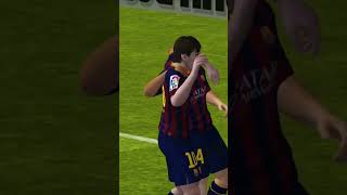 FIFA 14 MCI VS BAR LEO MESSI DRIBLING WON GAME [upl. by Patrizius]