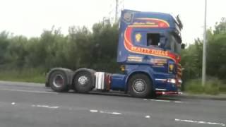 Irvinestown truck run 2012 pt3 [upl. by Acinhoj]