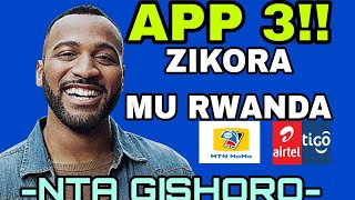 APP 3 INJIZA AMAFARANGA UKORA IBINTU BITANDUKANYE 15000 KU MUNSI NTA GISHORO  kuku media [upl. by Adah725]