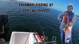 First time Fishing at Port Welshpool fishing fishingaustralia calamari fishingtrips [upl. by Kuhlman]