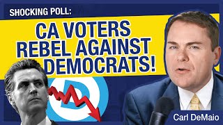 Latest Poll Shows California Voters Rebelling on Democrats [upl. by Ezara]