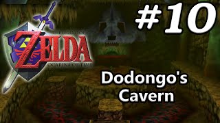 Ocarina of Time N64 100  Episode 10  Dodongos Cavern [upl. by Nyvets]