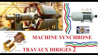 Machine Synchrone Travaux Dirigés 2 [upl. by Onra]