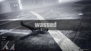 GTA 5 ONLINE WASTED DIED [upl. by Ahseniuq]