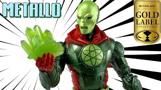 McFarlane Toys DC Multiverse Gold Label Metallo Review [upl. by Esyli832]