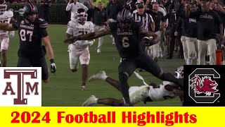 10 Texas AampM vs South Carolina Football Game Highlights 11 2 2024 [upl. by Dewhurst]