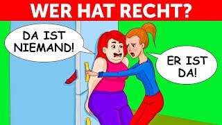 30 LUSTIGE QUIZFRAGEN KURZE RÄTSEL UND BILDERRÄTSEL [upl. by Trenna]