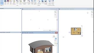 Revit Structure Tutorial Video 1 Linking architecture model into structural template [upl. by Ellirpa]