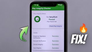 Fix Play Integrity on Any Android Device ⚙️  Pass Google Pay Netflix amp Banking Apps 💳 [upl. by Ahseinet458]