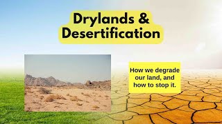 Drylands amp Desertification  How We Degrade Our Land amp How to Fix It [upl. by Cogn413]