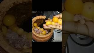 Small eggs recipe  గుడ్డ సేరు పులుసు how to prepare unlaid eggs recipeshorts cooking [upl. by Leryt455]