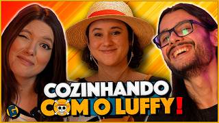 FIZEMOS RECEITAS DE ONE PIECE COM A CAROL VALENÇA [upl. by Arty]