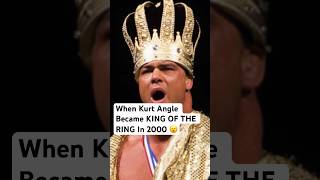 When Kurt Angle Was Crowned WWE King Of The Ring In 2000  WWE Shorts wwe shorts kurtangle [upl. by Soloma]