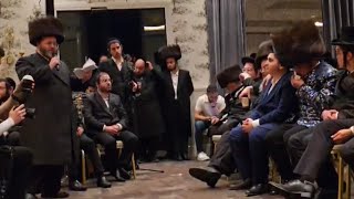 Velvl Schmeltzer Calling Up His Brother Lipa To Mitzvah Tantz At His Oldest Son’s Wedding [upl. by Assillem]