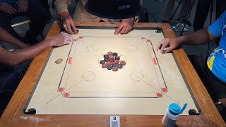 8th Carrom World Championship  MTC Finals  Ind vs SL  Prashant vs Nishantha [upl. by Gnouhc]