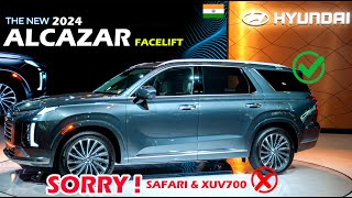 2024 HYUNDAI ने ले आया ALCAZAR FACELIFT 😍 कब लांच होने वाली है [upl. by Merridie654]