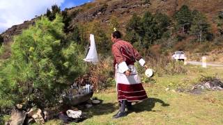 Bhutan religious ceremony [upl. by Hajed]