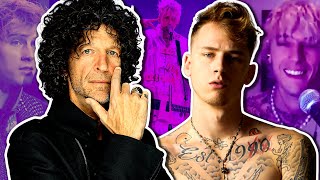 Howard Stern Does The Cringiest Interview Ever With Machine Gun Kelly [upl. by Eneleahs]