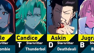 All Sternritters and their Powers in Bleach [upl. by Victoria]