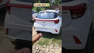 Hyundai grand i10 nios Hy CNG DUO ✅ shorts hyundai grand i10nios [upl. by Annawahs921]