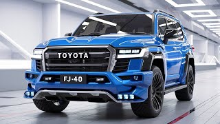 2025 Toyota Land Cruiser FJ40 4x4 SUV Unveiled  Full Review amp Performance Breakdown [upl. by Lexi]