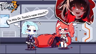 Veliona makes Dr Tesla Cry  Honkai Impact 3 Animation [upl. by Downall]