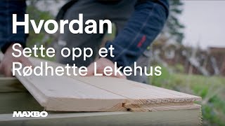 Hvordan sette opp et Rødhette Lekehus [upl. by Glorianna]