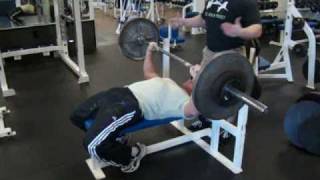 Bodyweight Bench Press for Reps Competition W Justine Dohring amp BChavez [upl. by Bakeman]