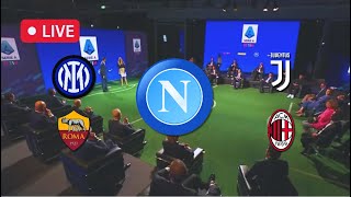 Sorteggio Calendario Serie A 🔴 in DIRETTA le avversarie Napoli [upl. by Jarietta]