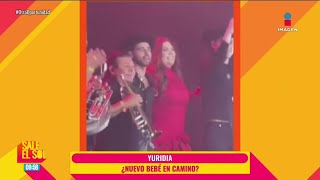 ¿Yuridia EMBARAZADA de nuevo Lo REVELÓ a su esposo Matías Aranda en un VIDEO durante su concierto [upl. by Allwein490]