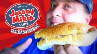 Jersey Mikes® Famous Steak Philly REVIEW [upl. by Athalee240]