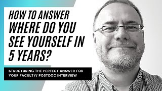 Mastering faculty interview questions where do you see yourself in 5 years Give a perfect answer [upl. by Meghann]