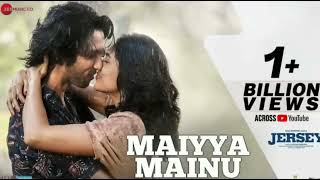 Maiyya Mainu  Jersey  Shahid Kapoor Mrunal T SachetParamparaShellee Gowtam T [upl. by Suirtemed]