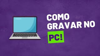 GRAVADOR para PC FRACO EM 2024 [upl. by Meridel]