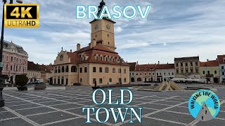 Explore Brasov Old Town walking tour video Brasov Romania [upl. by Lizned]